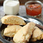 Glazed Orange Scones