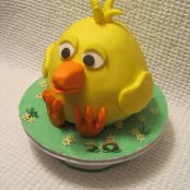 Easter Chick Cake