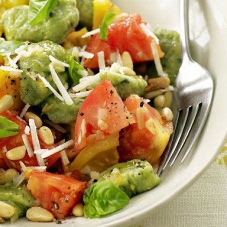 Ashley's Basil Gnocchi