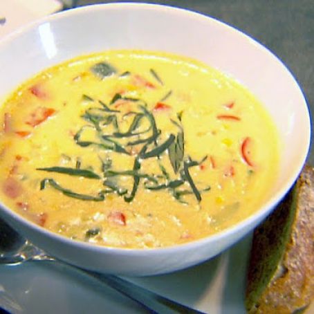 Creamy Corn and Vegetable Soup