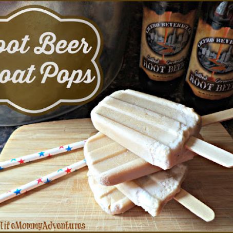 Root Beer Float Pops