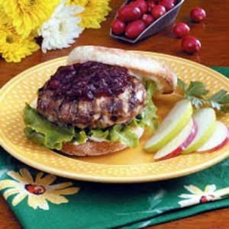 Cranberry Turkey Burgers (B/S)