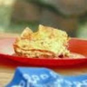 Pepperoni, Macaroni and Cheese Lasagna Style