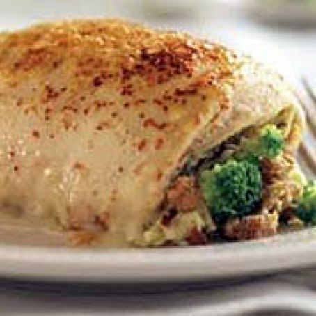 Creamy Broccoli Stuffed Chicken Breasts