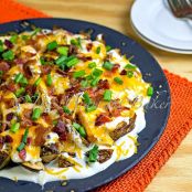 Bacon Cheese Potato Wedges