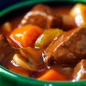 Tomato Beef and Mushroom Stew