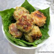 Pesto Chicken Meatballs