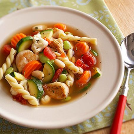 Soup: Chicken Minestrone