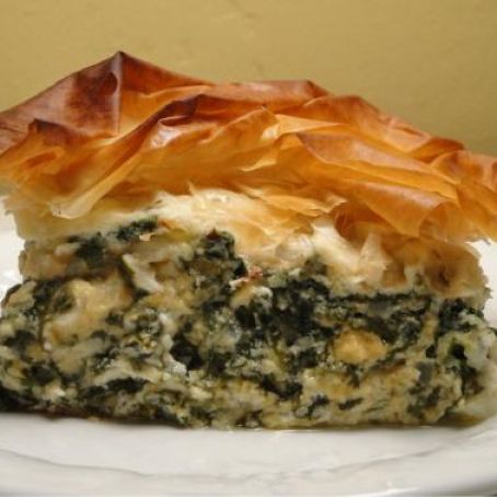 Spinach - Cheese Pie (Lower Sodium Spanakopita)