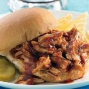 Slow Cooker Pulled Pork with Root Beer Sauce