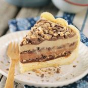 Ladyfinger Ice Cream Cake