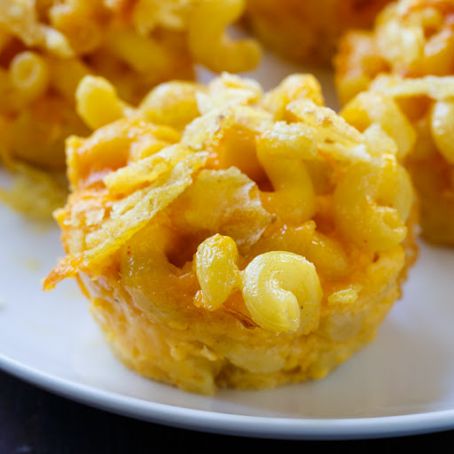 Mac and Cheese Muffins - Spicy Southern Kitchen