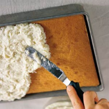 Coconut cream cheese frosting