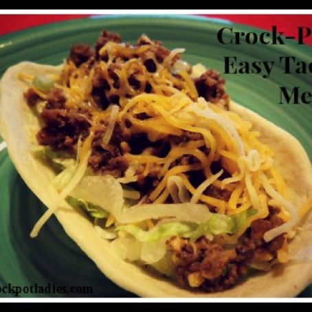 Crock-Pot Easy Taco Meat