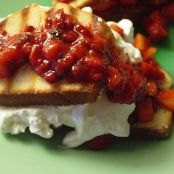 Grilled Pound Cake with Strawberries