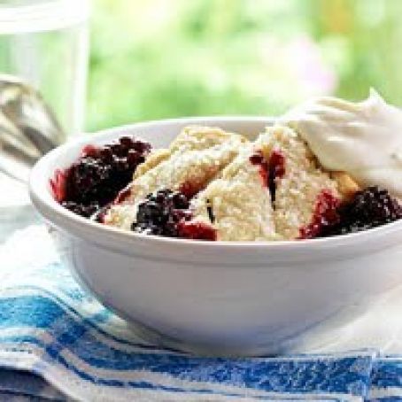Ozark Blackberry Cobbler