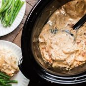 Slow Cooker Chicken with Bacon Gravy