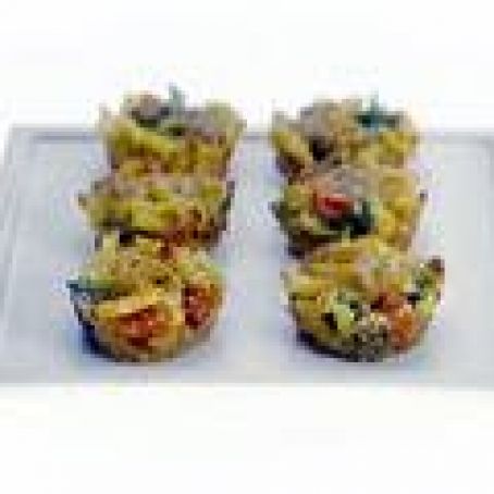 Baked Macaroni and Cheese Cupcakes