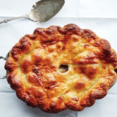 Beef Bourguignonne Pot Pie