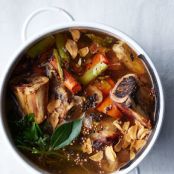 Spicy Garlic-Beef Stock