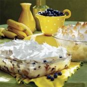 Blastin' Banana Blueberry Pudding