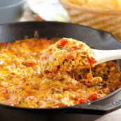 Cheesy Nacho Beef Skillet