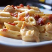 Cheddar Bacon Ranch Chicken Pasta