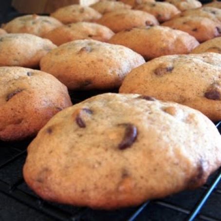 Banana Chocolate Chip Cookies