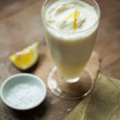 Italian lemon and Proseco slush