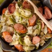 Skillet Sausage 'n' Cabbage