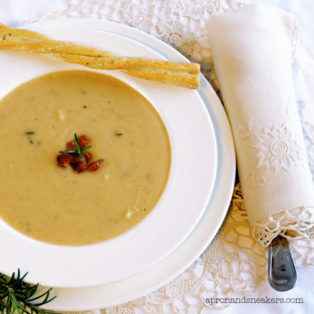 FAVA - Dried Fava Bean Soup (Zuppa di Fave Secche)(HF/HP)