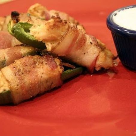 Tex Mex Bacon-Wrapped Chicken Nuggets with Homemade Ranch