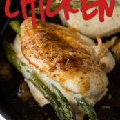 Asparagus Stuffed Chicken