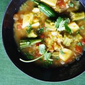 SEASONED LENTIL STEW WITH VEGETABLES (SAMBAR)