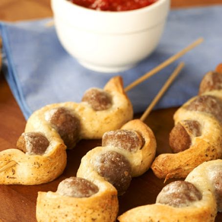 Meatball Sub on a Stick