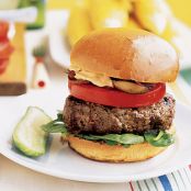 Cheese-Stuffed Burgers