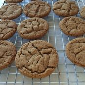 Old Fashion Ginger Crinkle Cookies