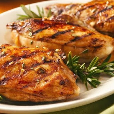 Balsamic-Glazed Grilled Chicken Breasts
