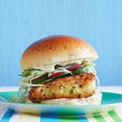 Panko-Crusted Fishwiches with Wasabi Tartar Sauce