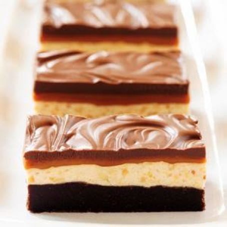 Chocolate Caramel Commotion Bars