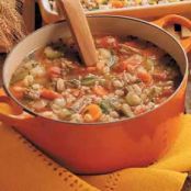 Beef Barley Soup Recipe