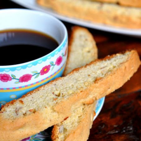 Almond and Apricot biscotti
