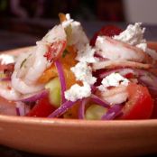 Shrimp, Tomato and Feta Salad