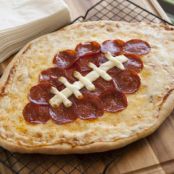 Football Pepperoni Pizza