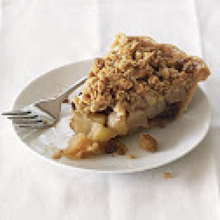 Fresh Pear Pie w/Dried Cherries & Streusel Topping
