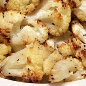 Cauliflower, oven roasted