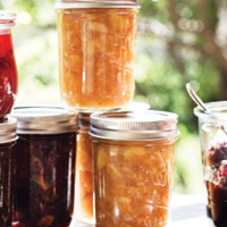 Triple Ginger Nectarine Jam