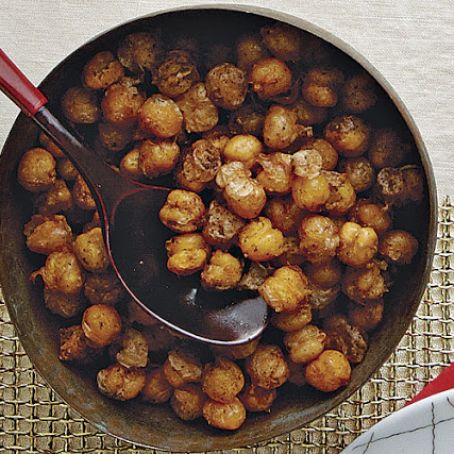 Fried Chickpeas with Garam Masala