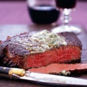 Smoked Paprika-Rubbed Steaks with Valdeón Butter