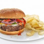 Sausage-and-Peppers Burgers